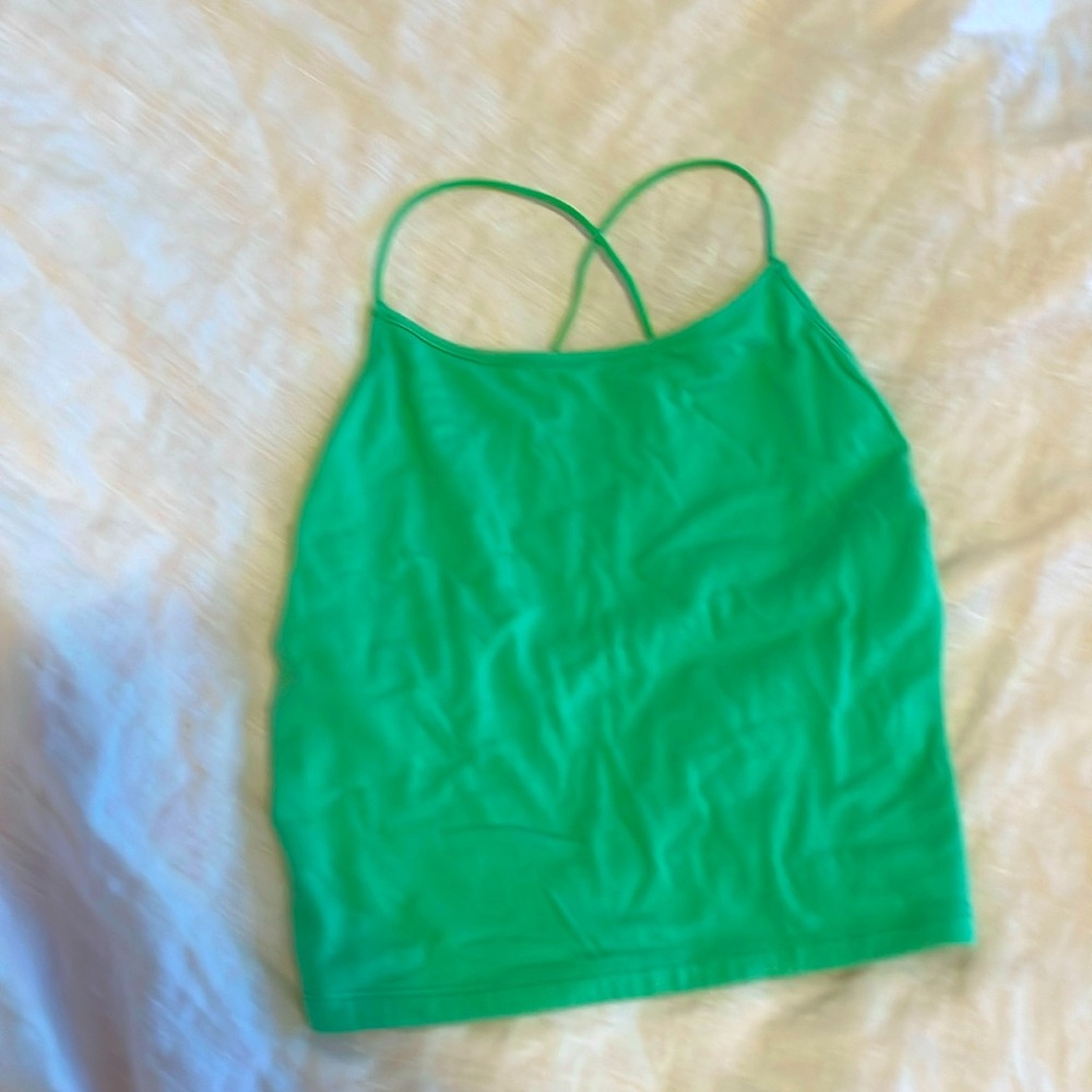 American Eagle green top